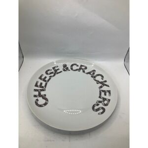 Cheese & Crackers Serving Plate Shafford Signature Series Fine‎ Porcelain